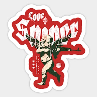 Love Sniper Sticker